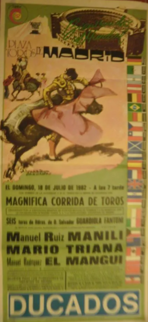 CARTEL MADRID 1908